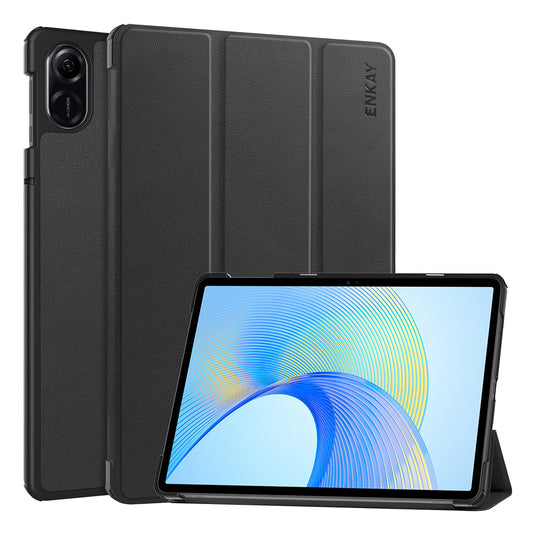 ENKAY HAT PRINCE Protective Cover for Honor Pad X8 Pro / X9 , Trifold Stand PU Leather+PC Smart Tablet Case