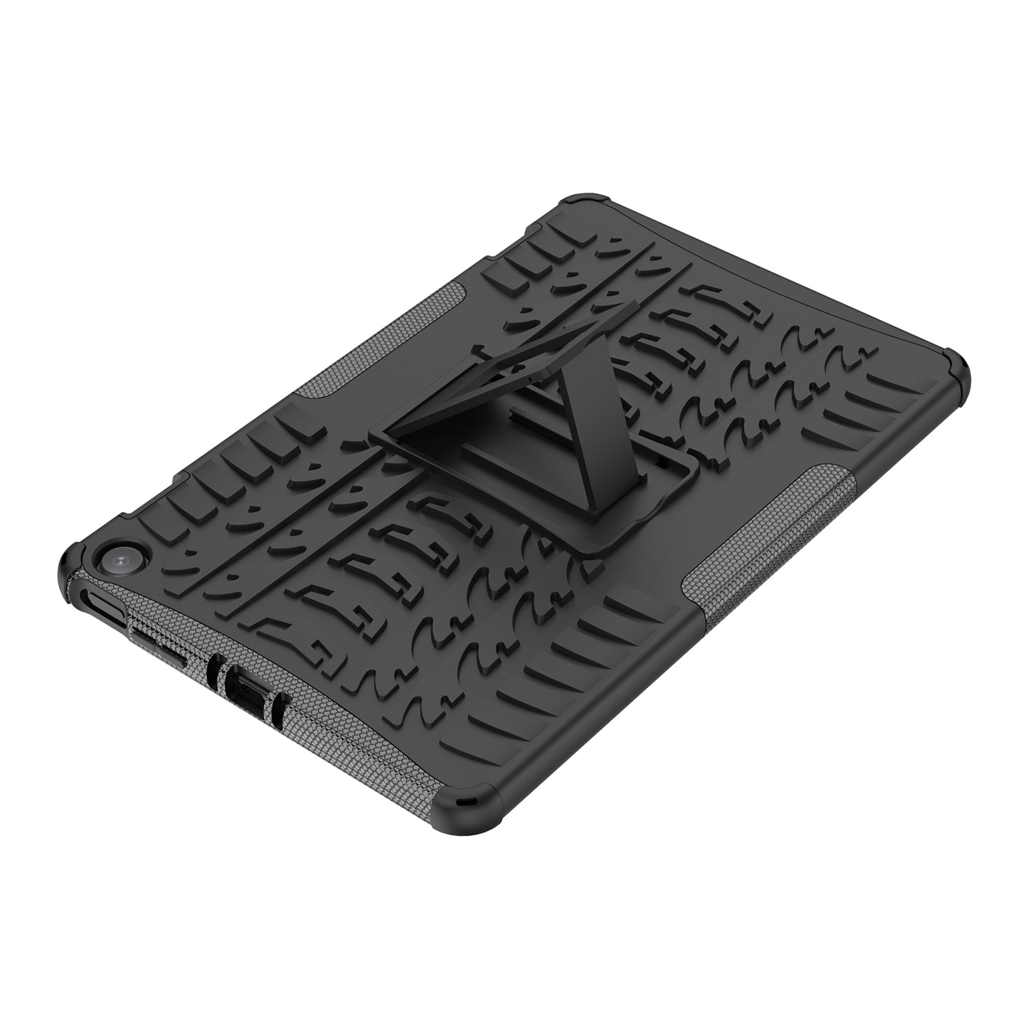 Tablet Back Case for Amazon Fire Max 11 , PC + TPU Dual Layer Protective Shell Kickstand Cover