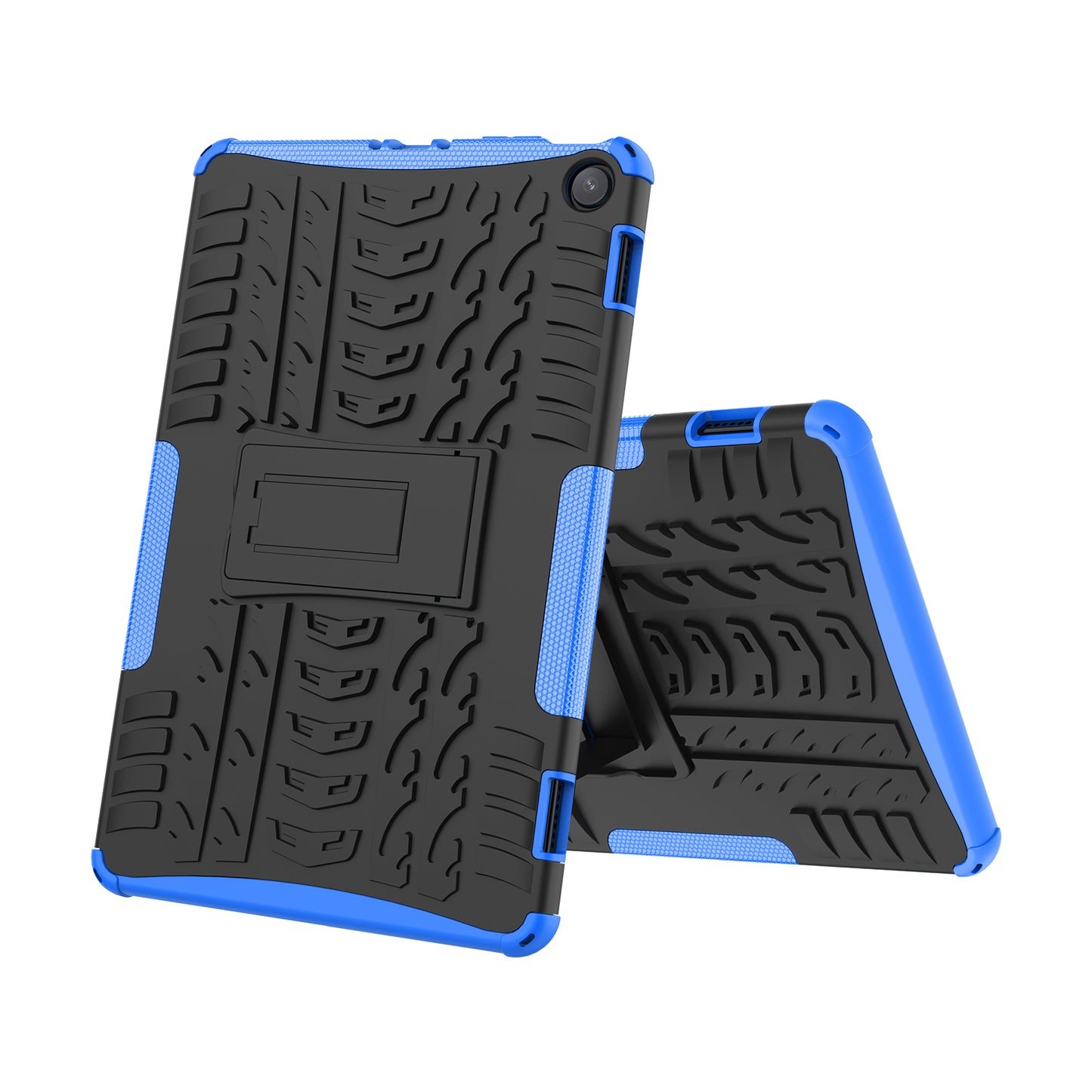 Tablet Back Case for Amazon Fire Max 11 , PC + TPU Dual Layer Protective Shell Kickstand Cover
