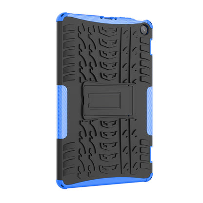 Tablet Back Case for Amazon Fire Max 11 , PC + TPU Dual Layer Protective Shell Kickstand Cover