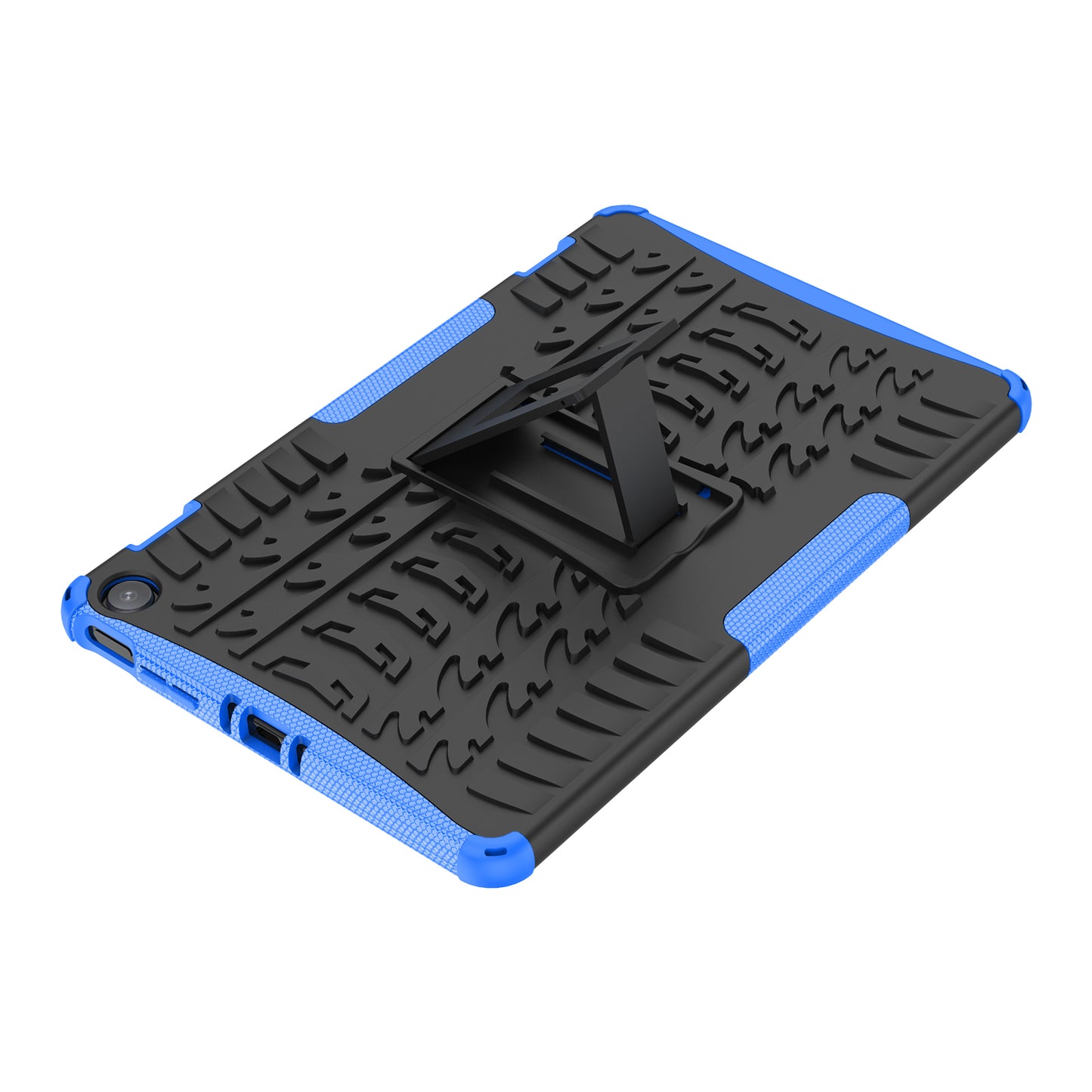 Tablet Back Case for Amazon Fire Max 11 , PC + TPU Dual Layer Protective Shell Kickstand Cover
