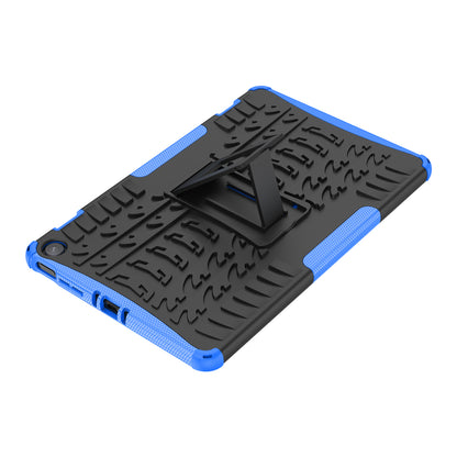 Tablet Back Case for Amazon Fire Max 11 , PC + TPU Dual Layer Protective Shell Kickstand Cover