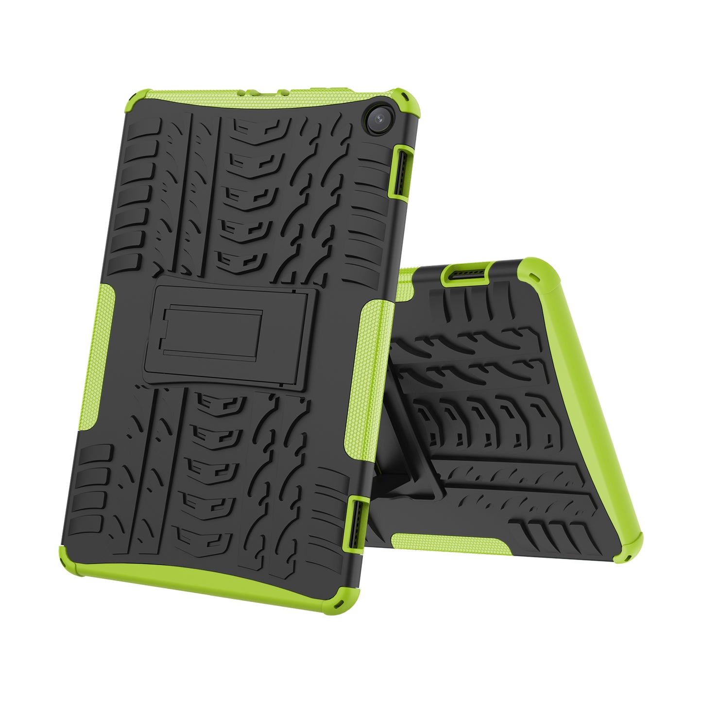 Tablet Back Case for Amazon Fire Max 11 , PC + TPU Dual Layer Protective Shell Kickstand Cover