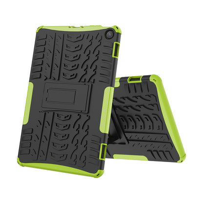 Tablet Back Case for Amazon Fire Max 11 , PC + TPU Dual Layer Protective Shell Kickstand Cover
