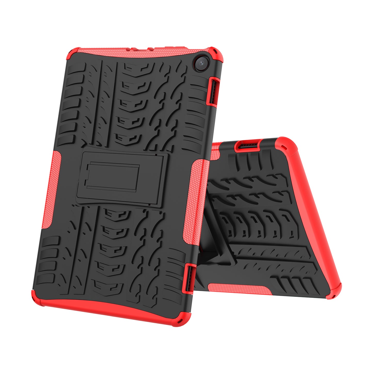 Tablet Back Case for Amazon Fire Max 11 , PC + TPU Dual Layer Protective Shell Kickstand Cover