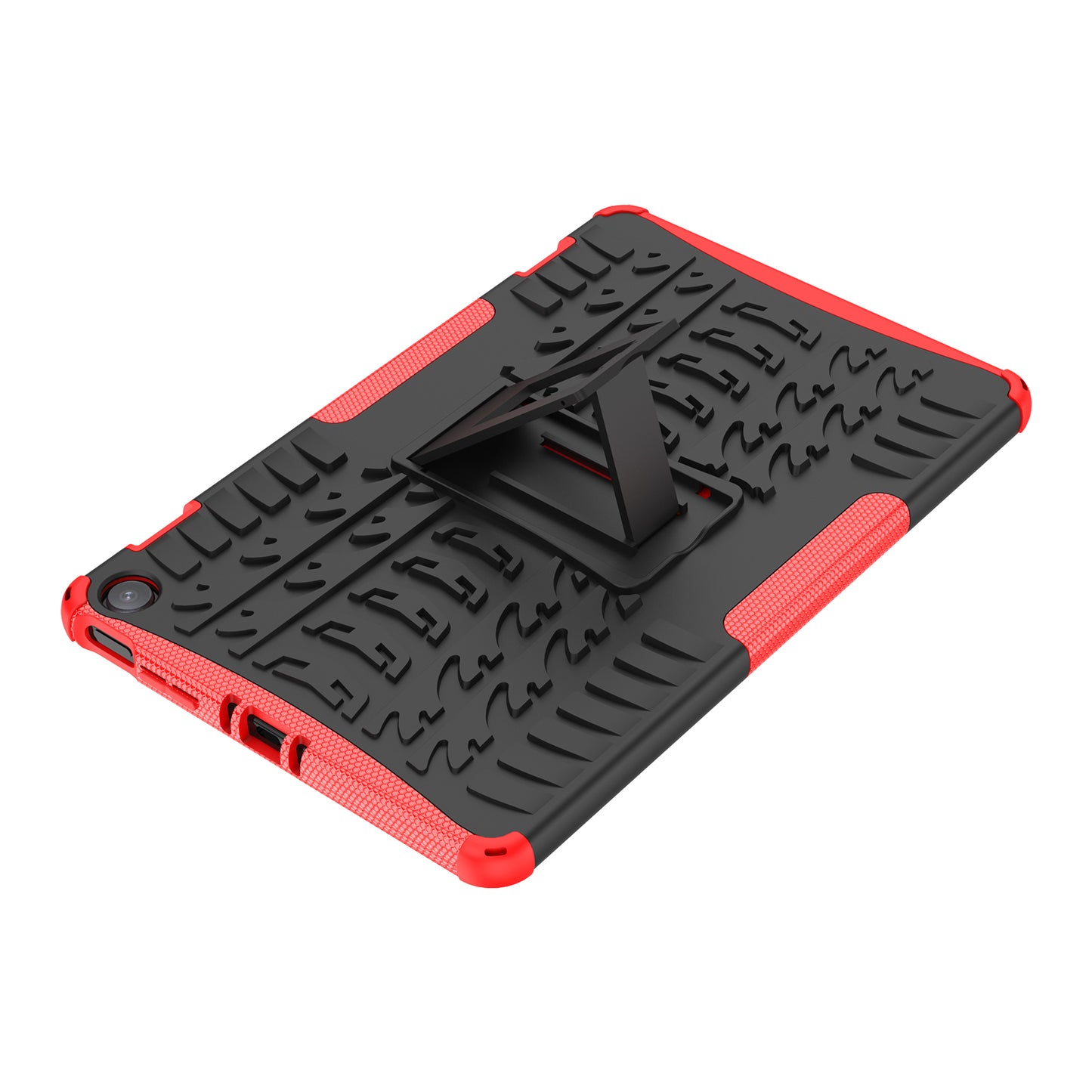 Tablet Back Case for Amazon Fire Max 11 , PC + TPU Dual Layer Protective Shell Kickstand Cover