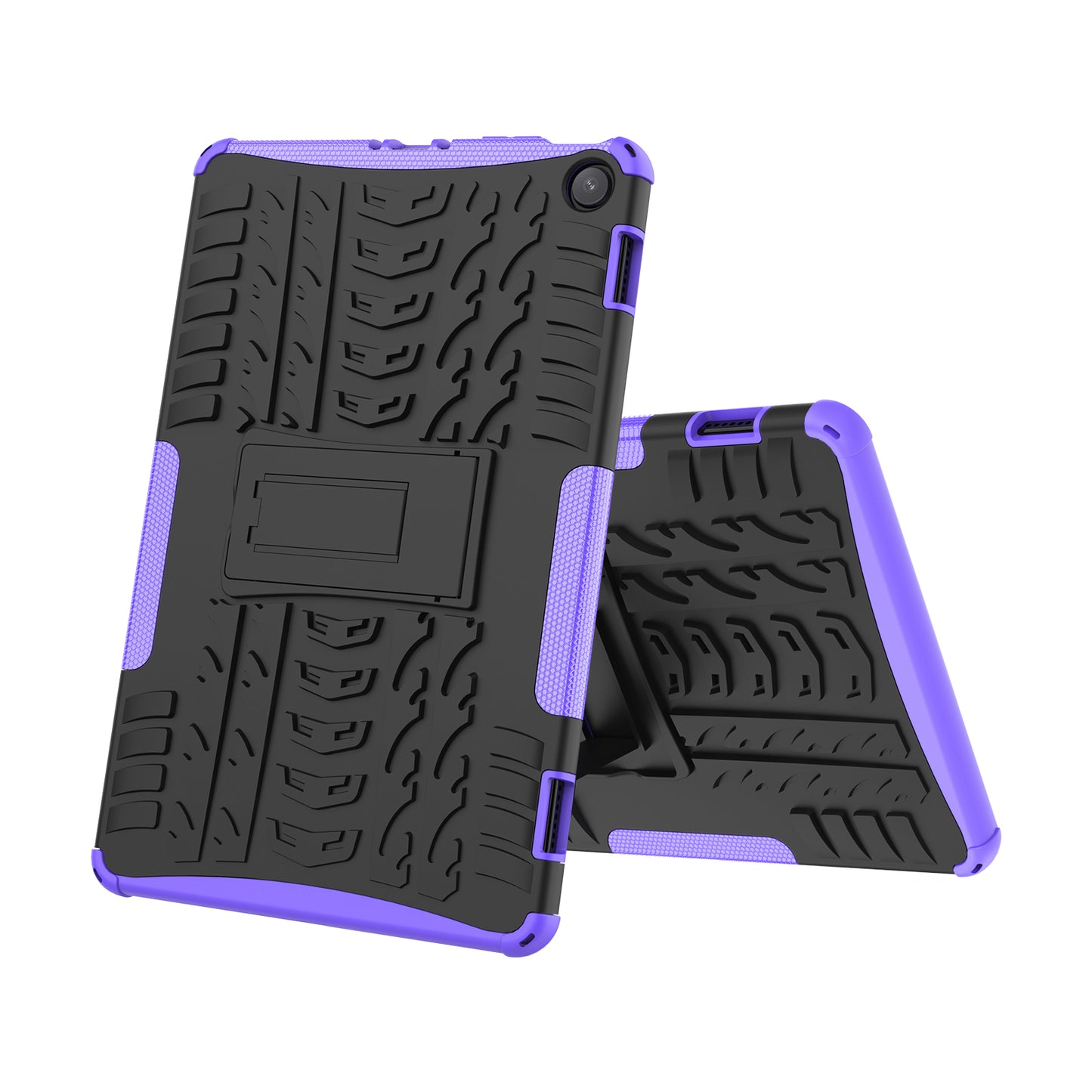 Tablet Back Case for Amazon Fire Max 11 , PC + TPU Dual Layer Protective Shell Kickstand Cover