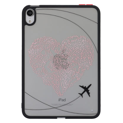 Skin-touch Pattern Printing Tablet Case for iPad mini (2021) , PC+TPU Anti-scratch Tablet Cover