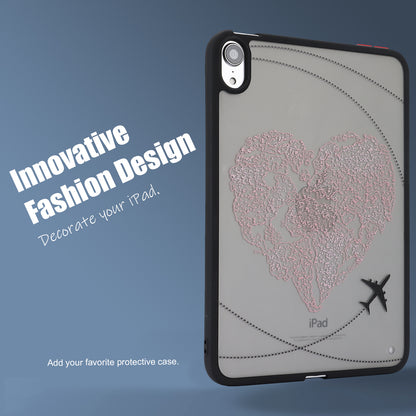 Skin-touch Pattern Printing Tablet Case for iPad mini (2021) , PC+TPU Anti-scratch Tablet Cover