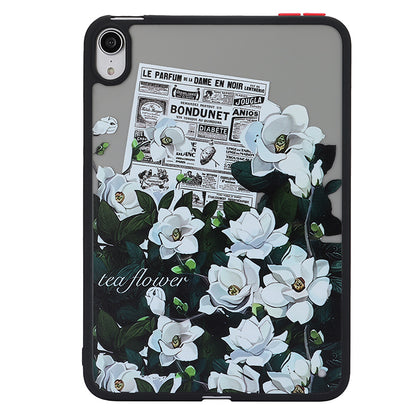Skin-touch Pattern Printing Tablet Case for iPad mini (2021) , PC+TPU Anti-scratch Tablet Cover