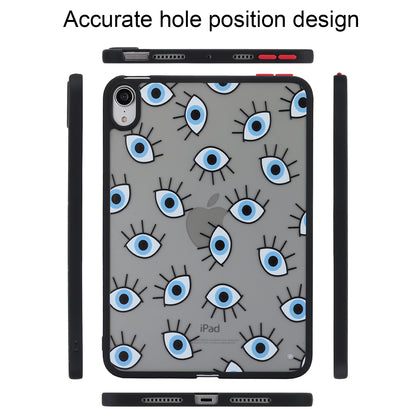 Skin-touch Pattern Printing Tablet Case for iPad mini (2021) , PC+TPU Anti-scratch Tablet Cover