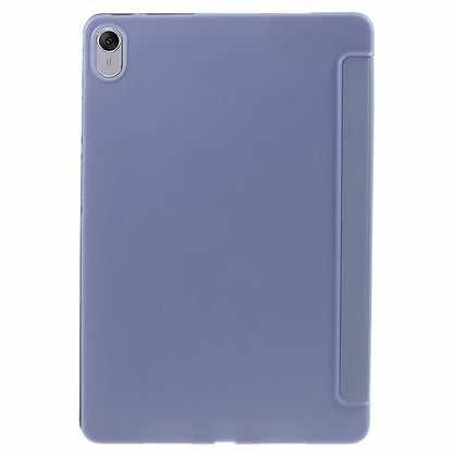 For Huawei MatePad 11.5 PU Leather + Silicone Shockproof Cover Anti-Drop Tri-Fold Stand Tablet Case