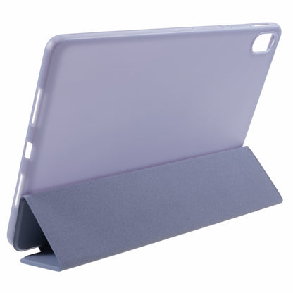For Huawei MatePad 11.5 PU Leather + Silicone Shockproof Cover Anti-Drop Tri-Fold Stand Tablet Case