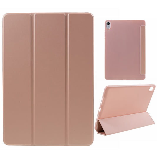 For Huawei MatePad 11.5 PU Leather + Silicone Shockproof Cover Anti-Drop Tri-Fold Stand Tablet Case