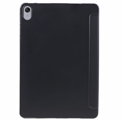 For Huawei MatePad 11.5 PU Leather + Silicone Shockproof Cover Anti-Drop Tri-Fold Stand Tablet Case