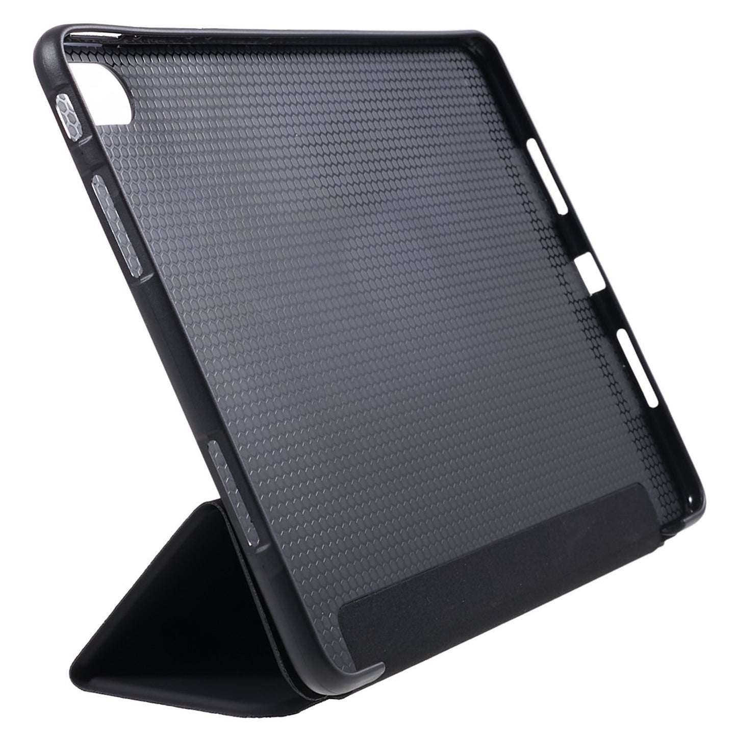 For Huawei MatePad 11.5 PU Leather + Silicone Shockproof Cover Anti-Drop Tri-Fold Stand Tablet Case