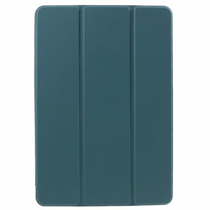 For Huawei MatePad 11.5 PU Leather + Silicone Shockproof Cover Anti-Drop Tri-Fold Stand Tablet Case