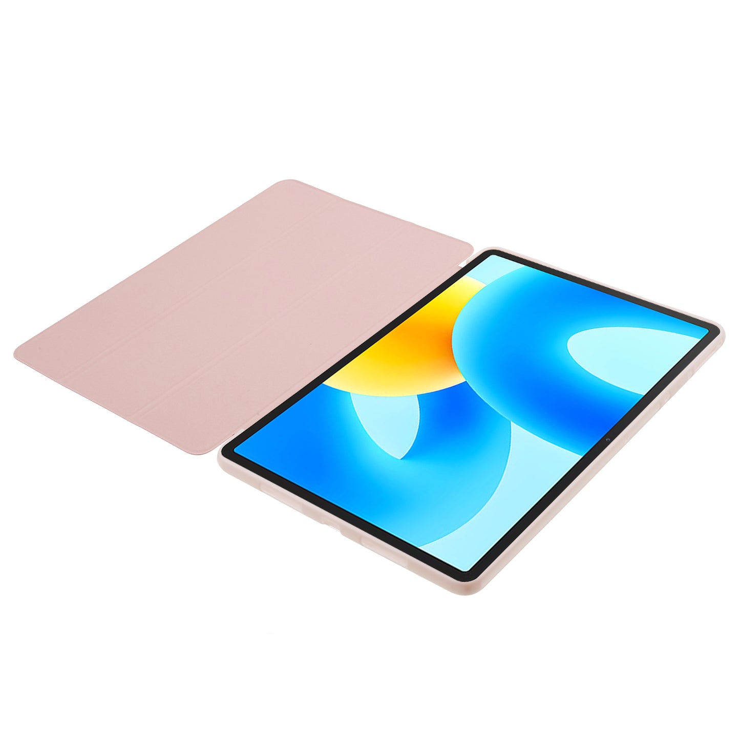 For Huawei MatePad 11.5 PU Leather + Silicone Shockproof Cover Anti-Drop Tri-Fold Stand Tablet Case