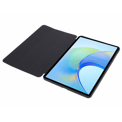 For Honor Pad X8 Pro / Pad X9 Protective Case Anti-Scratch PU+Matte TPU Tablet Cover with Tri-Fold Stand