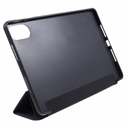 For Honor Pad X8 Pro / Pad X9 Protective Case Anti-Scratch PU+Matte TPU Tablet Cover with Tri-Fold Stand