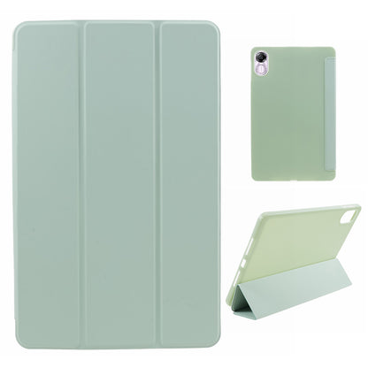 For Honor Pad X8 Pro / Pad X9 Protective Case Anti-Scratch PU+Matte TPU Tablet Cover with Tri-Fold Stand
