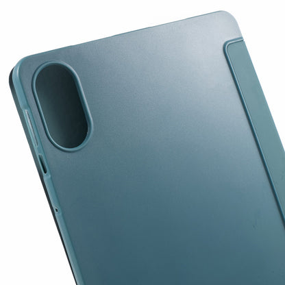For Honor Pad X8 Pro / Pad X9 Protective Case Anti-Scratch PU+Matte TPU Tablet Cover with Tri-Fold Stand