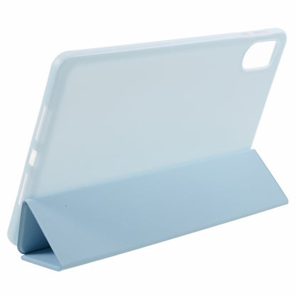 For Honor Pad X8 Pro / Pad X9 Protective Case Anti-Scratch PU+Matte TPU Tablet Cover with Tri-Fold Stand