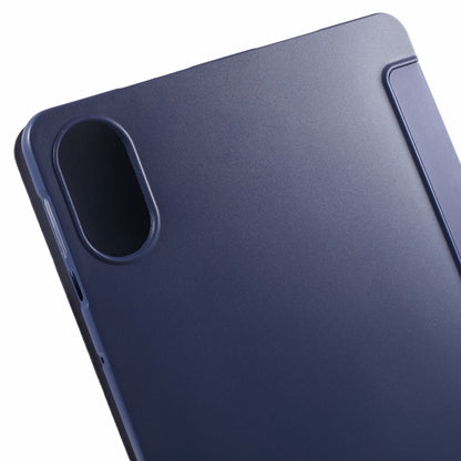 For Honor Pad X8 Pro / Pad X9 Protective Case Anti-Scratch PU+Matte TPU Tablet Cover with Tri-Fold Stand