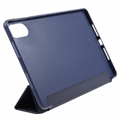 For Honor Pad X8 Pro / Pad X9 Protective Case Anti-Scratch PU+Matte TPU Tablet Cover with Tri-Fold Stand