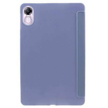 For Honor Pad X8 Pro / Pad X9 Protective Case Anti-Scratch PU+Matte TPU Tablet Cover with Tri-Fold Stand