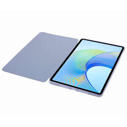 For Honor Pad X8 Pro / Pad X9 Protective Case Anti-Scratch PU+Matte TPU Tablet Cover with Tri-Fold Stand