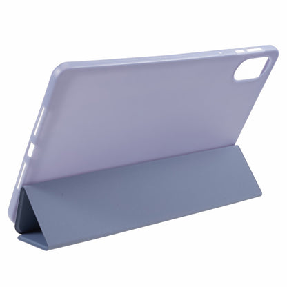 For Honor Pad X8 Pro / Pad X9 Protective Case Anti-Scratch PU+Matte TPU Tablet Cover with Tri-Fold Stand