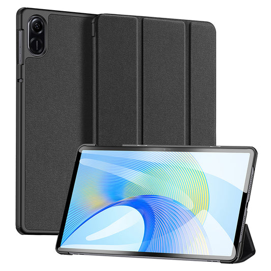 DUX DUCIS Domo Series for Honor Pad X9 Tri-fold Stand Folio Case PU Leather Full-Body Tablet Protective Cover