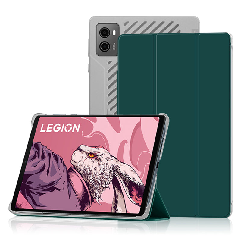 PU Leather Smart Case for Lenovo Legion Y700 , Trifold Stand Heat Dissipation Tablet Cover