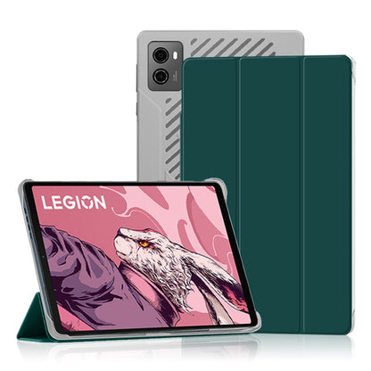 PU Leather Smart Case for Lenovo Legion Y700 , Trifold Stand Heat Dissipation Tablet Cover