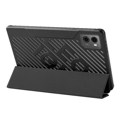 PU Leather Smart Case for Lenovo Legion Y700 , Trifold Stand Heat Dissipation Tablet Cover