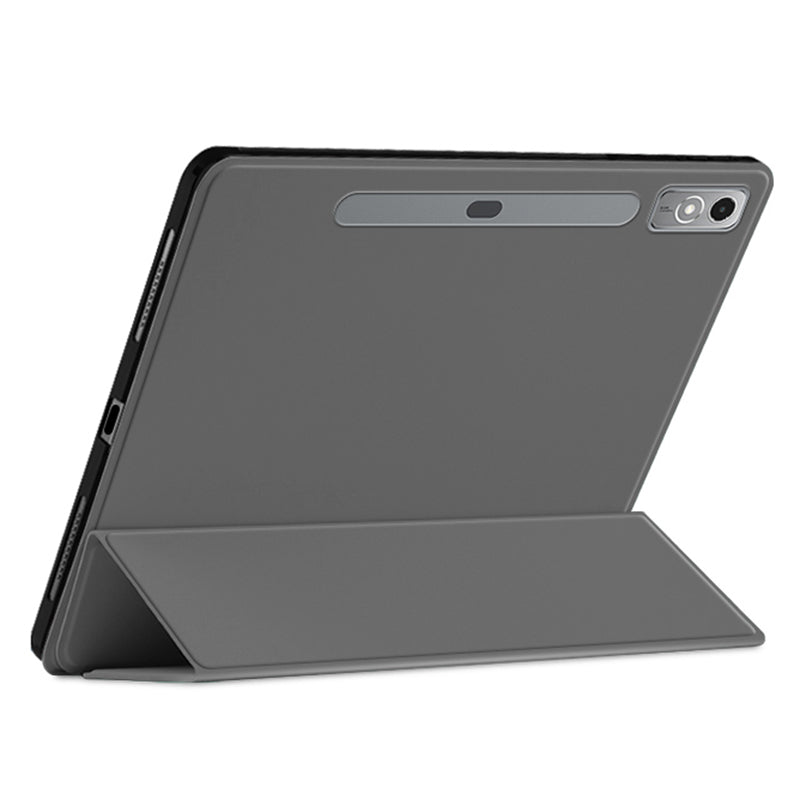 Tablet Case for Lenovo Xiaoxin Pad Pro 12.7 inch , Trifold Stand PU Leather Auto Sleep  /  Wake Smart Cover