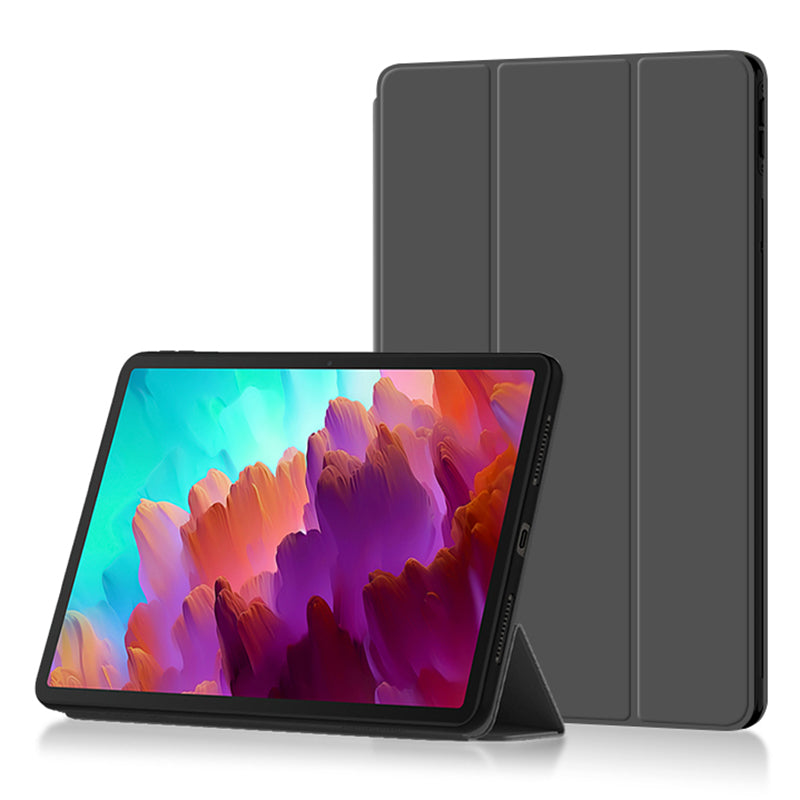 Tablet Case for Lenovo Xiaoxin Pad Pro 12.7 inch , Trifold Stand PU Leather Auto Sleep  /  Wake Smart Cover