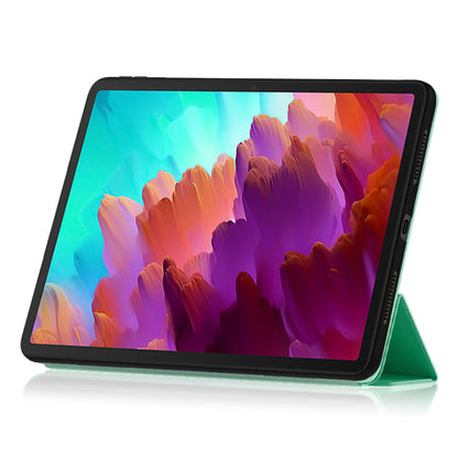 Tablet Case for Lenovo Xiaoxin Pad Pro 12.7 inch , Trifold Stand PU Leather Auto Sleep  /  Wake Smart Cover