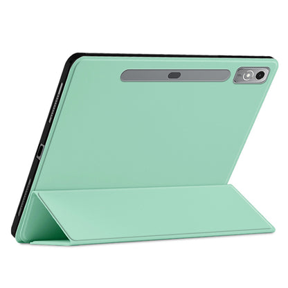 Tablet Case for Lenovo Xiaoxin Pad Pro 12.7 inch , Trifold Stand PU Leather Auto Sleep  /  Wake Smart Cover