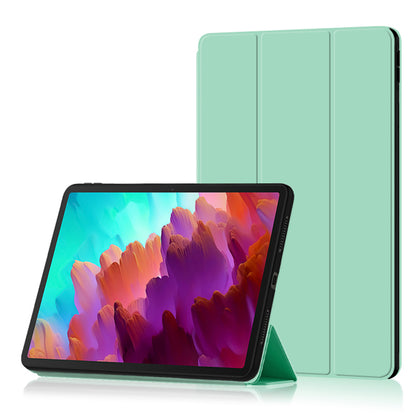 Tablet Case for Lenovo Xiaoxin Pad Pro 12.7 inch , Trifold Stand PU Leather Auto Sleep  /  Wake Smart Cover