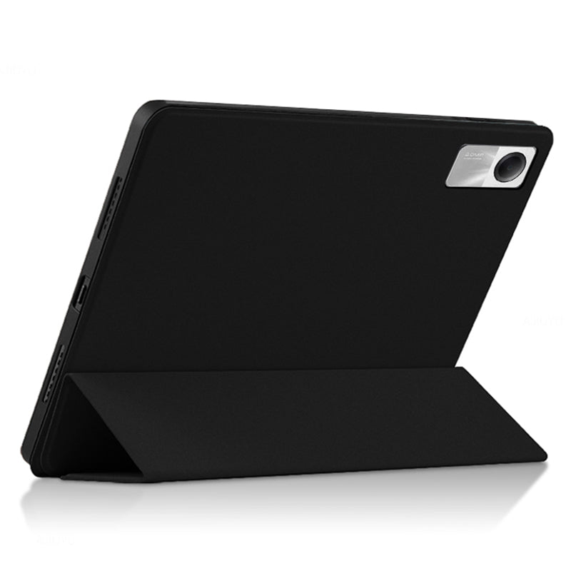 Trifold Stand Case for Xiaomi Redmi Pad SE , Scratch Resistant PU Leather Protective Tablet Cover