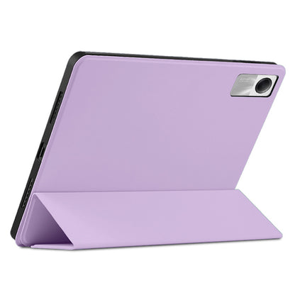 Trifold Stand Case for Xiaomi Redmi Pad SE , Scratch Resistant PU Leather Protective Tablet Cover
