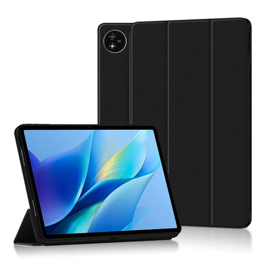Trifold Stand Case for vivo Pad Air , Drop Proof PU Leather Protective Tablet Cover