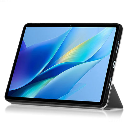 Trifold Stand Case for vivo Pad Air , Drop Proof PU Leather Protective Tablet Cover