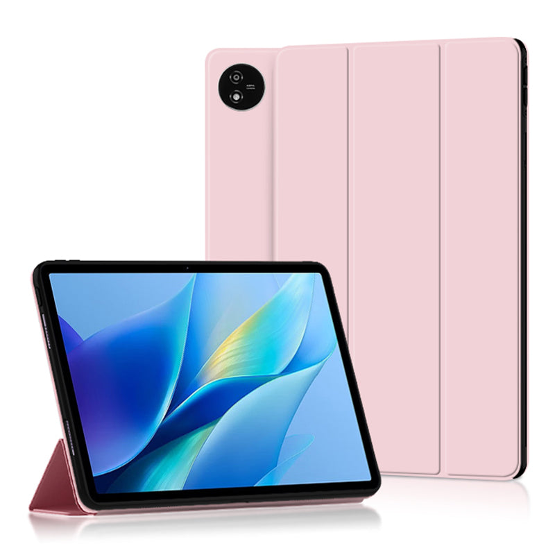 Trifold Stand Case for vivo Pad Air , Drop Proof PU Leather Protective Tablet Cover