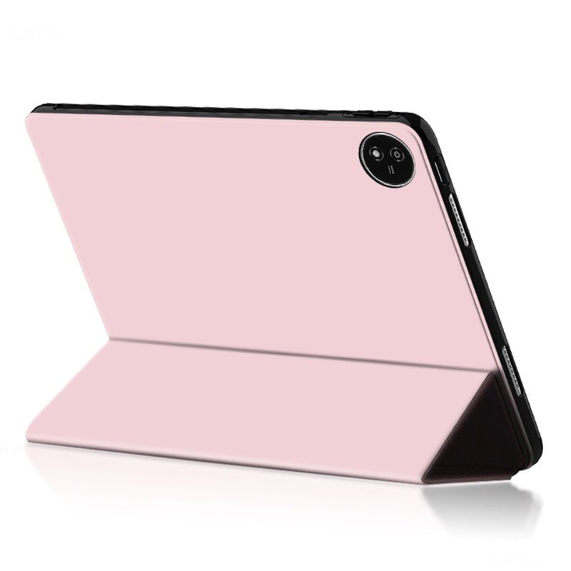 Trifold Stand Case for vivo Pad Air , Drop Proof PU Leather Protective Tablet Cover