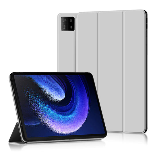 Protective Case for Xiaomi Pad 6 Max 14 , Trifold Stand PU Leather + TPU Anti-fall Tablet Cover