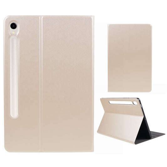 For Samsung Galaxy Tab S9 PU Leather Tablet Case Foldable Stand Tablet Protective Cover