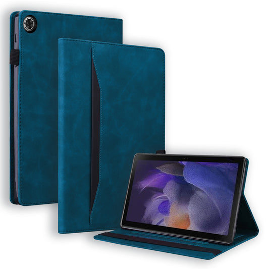 For Samsung Galaxy Tab A9+ Stand Tablet Case Business PU Leather Wallet Cover with Pencil Holder Loop